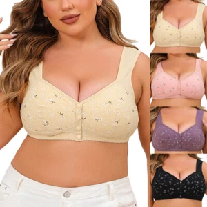 Sujetador Push-Up Inalámbrico Mujer Algodón Con Cierre Frontal. v - Imagen 1 de 19