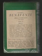 Jacinto Benavente Nobel Prize Book Obras Completas Vol III