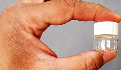 72X Pequeño VIAJE Almacenamiento Botellas Transparentes Vidrio Mini Tarro 1" Frascos 23x25 BLANCO Foto 1 de 4