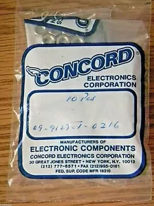 Concord Electronics #09-9127-1-0216 Banana Jack - Tipo aislado 10 piezas Azul - Imagen 1 de 1