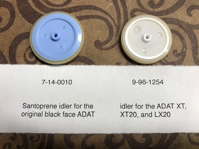 Alesis ADAT Idler wheels ( lot of 3 mix and match ) - Image 1 of 1