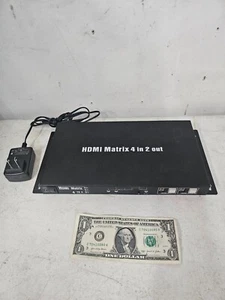HDMI Matrix 4 to 2 Box - Picture 1 of 4