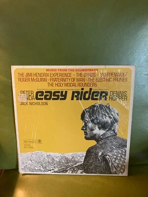 EASY RIDER Soundtrack LP Vinyl Dunhill Records Hendrix Byrds VG+ IN SHRINK - Image 1 of 4