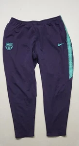 Men's Nike  Strike FC Barcelona Soccer Tight Pants Navy size XXL - Picture 1 of 8