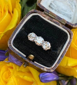 Three Stone Brilliant Cut Diamond Ring 1.70ct Platinum - Picture 1 of 7