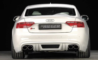 Alerón Delantal Trasero AUDI B8 A5 S-Line S5 Original Rieger S-Line NUEVO 2008-2012 Nuevo Foto 1 de 2