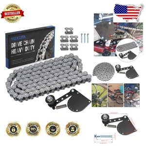 Heavy Duty 415H 110L Motorized Bike Chain Tensioner Kit - 2 Stroke Gas Motor - Picture 1 of 11