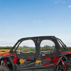 Upper Doors Side Window for 2014-2023 Polaris RZR XP 4 1000/2019-2021 XP4 TURBO - Picture 1 of 13