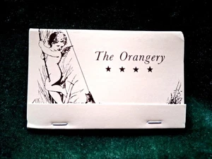 Vintage Streichholzheft passt zur Orangerie Küche Francaise Restaurant Knoxville, T - Bild 1 von 3