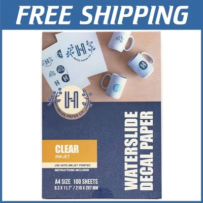 Clear Transfer Paper for Inkjet Printers - 100 Sheets - Image 1 of 4