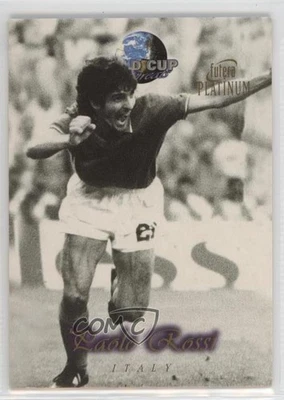 Futera 1998 Copa Mundial Platino Grandes Paolo Rossi #40 Foto 1 de 2