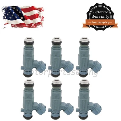 6Pcs Fuel Injectors 35310-38010 Fits 2003-2004-2005 Kia Sorento 3.5L 842-12256 - Image 1 of 4