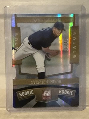 2010 Donruss Elite Status #139, STEPHEN PRYOR RC /10, Tennessee Tech - Image 1 of 4