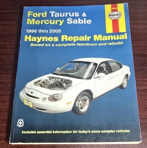 Ford Taurus & Mercury Sable 1996-2005 Automotive Repair Manual Schematics Book - Picture 1 of 3