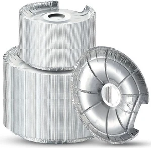 Herd Brenner Abdeckungen 60 Stück Folieneinlagen Dreyoo 6,25/8 Zoll rund Küche Verwendung - Bild 1 von 7