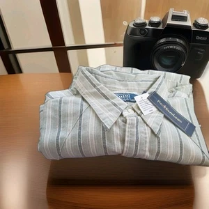 Vintage Herren 90er Polo Ralph Lauren Western Hemd Azteken Streifen Gr. XL - Bild 1 von 5