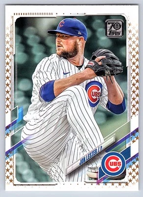 2021 Topps Factory Set Gold Stars # 278 - Jon Lester - Chicago Cubs - Image 1 of 2