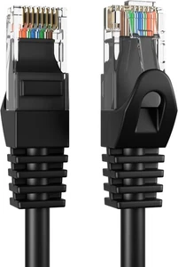 Cables Direct Online Cat6 50FT Network Ethernet Patch Cable, 50ft, Black - Picture 1 of 7
