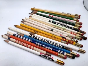 Vtg. Farm Theme Pencil Lot, Advertising, Indiana - Picture 1 of 6