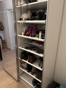 PAX-Kleiderschrank von Ikea, Auli-Türen 2 m breit, 2,36 m  hoch - Bild 1 von 3