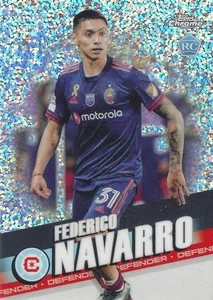 Tarjetas paralelas Topps 2022 cromadas de las Grandes Ligas de fútbol moteado (161-170) - MLS - Imagen 1 de 16