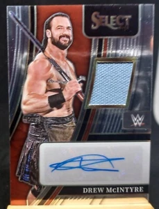 2022 Panini Select WWE DREW MCINTYRE #160/199 AUTOGRAPH Auto Memorabilia - Picture 1 of 2
