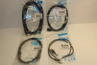 4 cables C2G USB 2.0 3M USB 3.0 2M extension Get Connected - Image 1 of 4