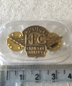 Harley - Davidson Ladies Of Harley LOH 2014 HOG Pin Badge Neu - Bild 1 von 2