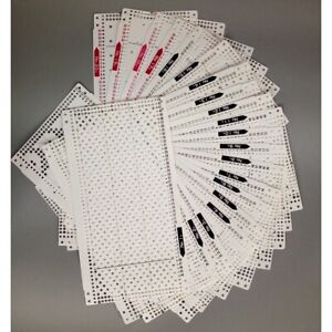 20 Pcs Pre Punch Cards For Brother KH881 KH891 KH830 KH836 Knitting Machine BS