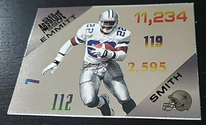 1998 Absolute   Statistically Speaking   #18 Emmitt Smith  Team: Dallas Cowboys  - Picture 1 of 6