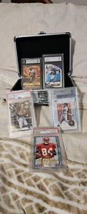 PSA Graded Mixed 5 Card Lot With Metal Case. - Picture 1 of 10