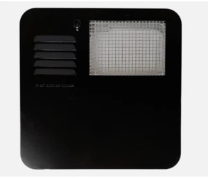 SUBURBAN 6287AEB OEM BLACK 6 GALLON WATER HEATER DOOR *C19 - Picture 1 of 2