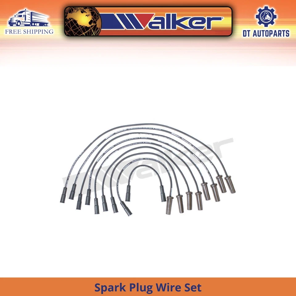 Juego de cables de bujía Walker 1997 1998 1999 para Chevrolet C3500 1996-2000 7,4 L V8 Foto 1 de 1