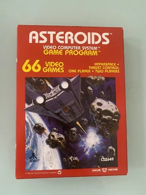 Asteroids Video Computer System Game Program 66 Video Games - Image 1 of 4