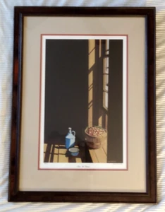 "Sour Pie Cherries" -1976 Bob Timberlake Print S/N #348/1000 Ltd. Ed. - FRAMED - Picture 1 of 9