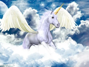 VLIES Fototapete-PEGASUS-(2581S)-Flügel-Pferd Mythologie Fabelwesen Sternbild - Bild 1 von 1