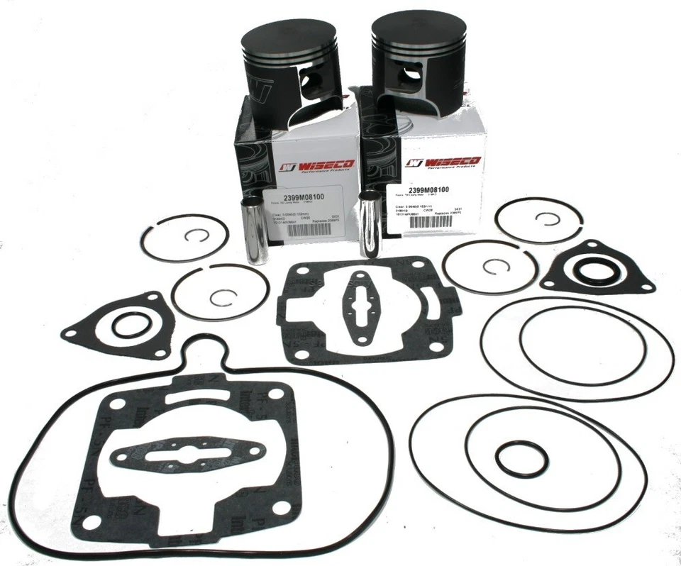 Juego de pistones y juntas Polaris Indy XC 700, 1998-2003, Wiseco/motor reconstruido XC700 Foto 1 de 1