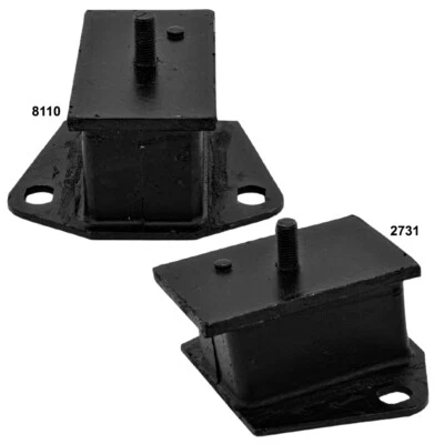  Front LH & Front RH Engine Motor Mounts 2PCS Set for Dodge Ram 50 89-87 L4-2.0L - Image 1 of 3