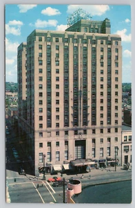 Sheraton-Mayflower Hotel Ohio Postcard 1956 - Imagen 1 de 2