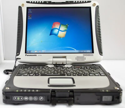 Panasonic Toughbook CF-19 MK5 i5-2520M 8GB 500GB Touch Rugged Laptop WIFI WIN10 - Image 1 of 4