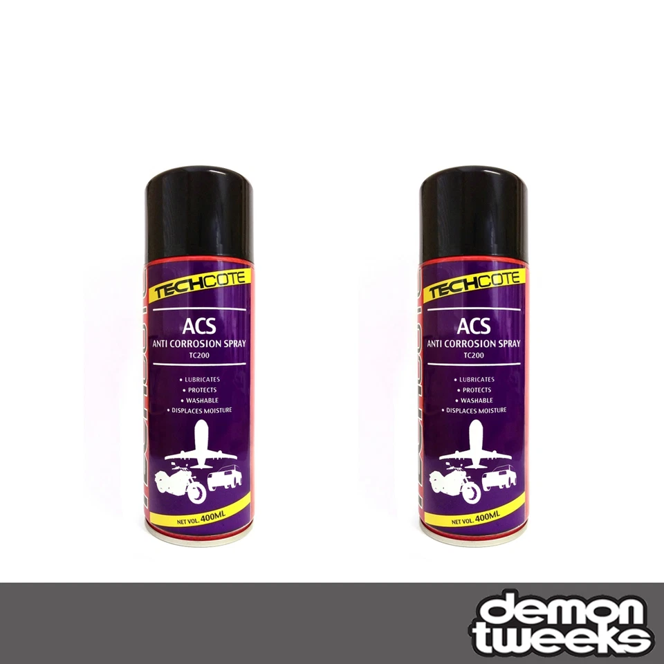 2 x Tech Cote ACS Anti-Corrosion Spray (TC200) - 400ml (Protects & Lubricates) - Image 1 of 1