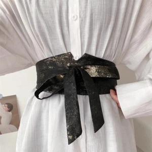 Lady Japanese Belt Waistband Obi Corset Retro Wide for Dress Kimono Shirts Retro - Bild 1 von 8