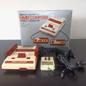 Nintendo Famicom Family Computer FC Console With Box HVC-001 Japanese Tested (A) - Picture 1 of 19