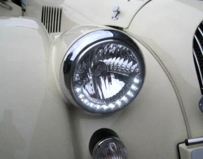 ARV6 style Headlamp Conversion kit for Morgan Plus 4 / Plus 8 LHD Pair - Image 1 of 4