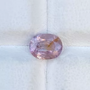 Piedra preciosa suelta de corte ovalado rosa melocotón natural de 1,48 quilates - Imagen 1 de 7