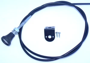 WEBER CAVO STROZZATORE CARBURATORE/CARBURATORE 60" E STAFFA DI MONTAGGIO UNIVERSALE - Foto 1 di 6
