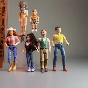 Loving Family Fisher Price - ACTION PUPPENHAUS Figur Konvolut 6 Stück TOP ZUSTAND! - Bild 1 von 13