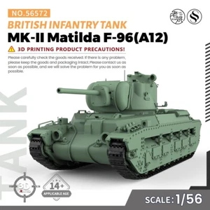 SS56572 1/56 Military Model Kit British Infantry Tank MK-II Matilda F-96(A12) - Picture 1 of 5