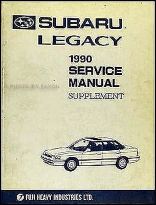 Manual De Taller De Aire Acondicionado Subaru Legacy 1990 Reparación De Servicio - Imagen 1 de 2