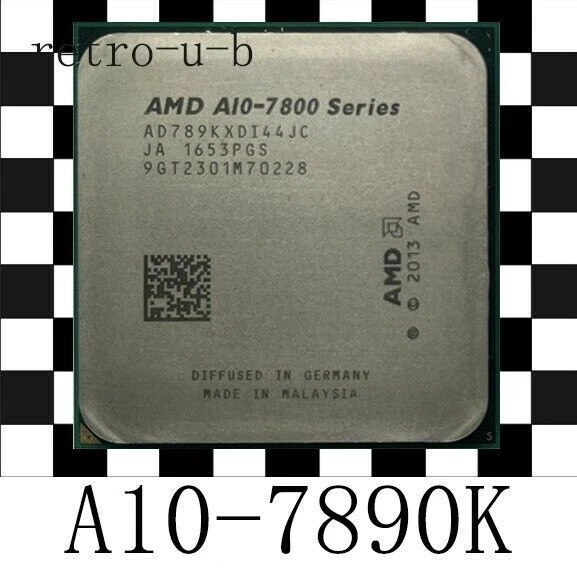 AMD A10-7890K FM2+ 4.10GHz Quad-Core 95W AMD CPU Processor - Image 1 of 1